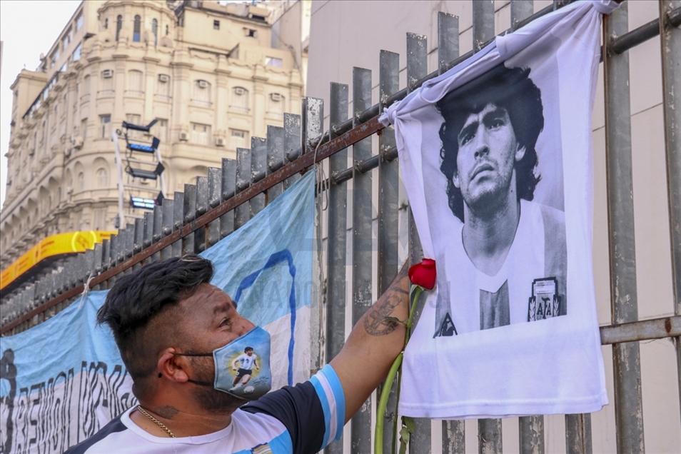 Argentina llora la muerte de Diego Armando Maradona