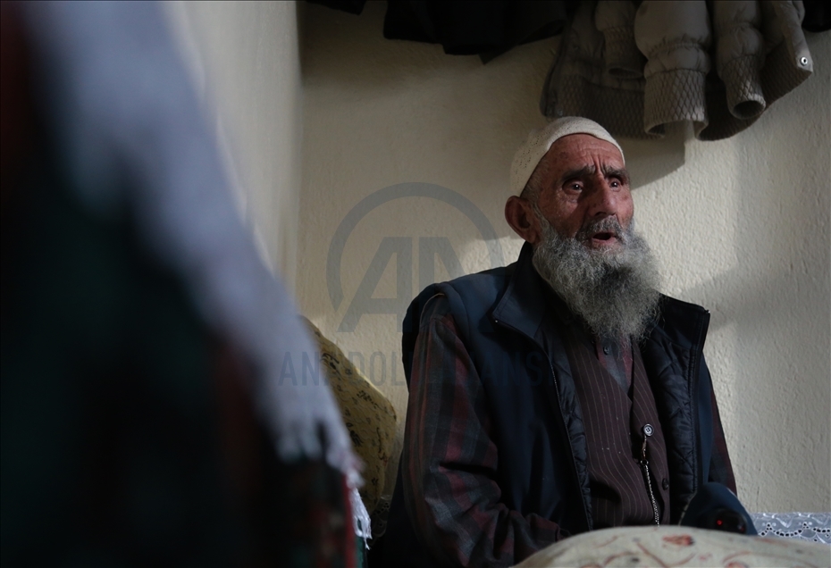 Kalikê Hecî Bekir yê 110 salî bi tenduristiya xwe va balê dikşîne