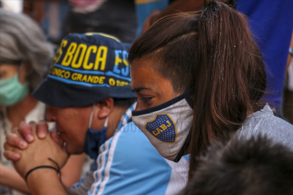 Argentina llora la muerte de Diego Armando Maradona