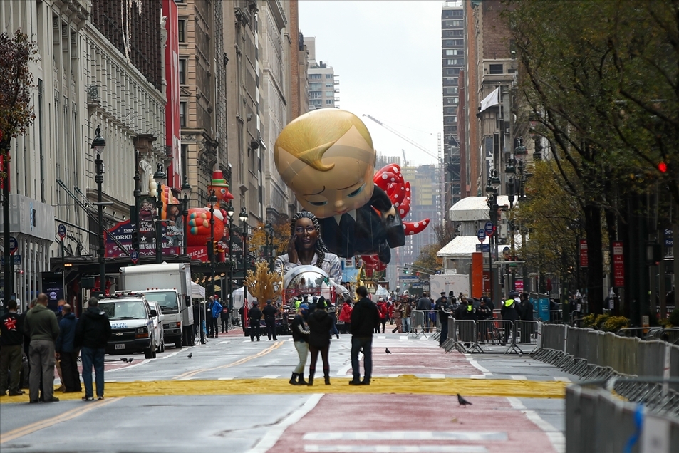 EEUU: edición 94 del desfile del Día de Acción de Gracias de la tienda por departamentos de Macy's en Nueva York