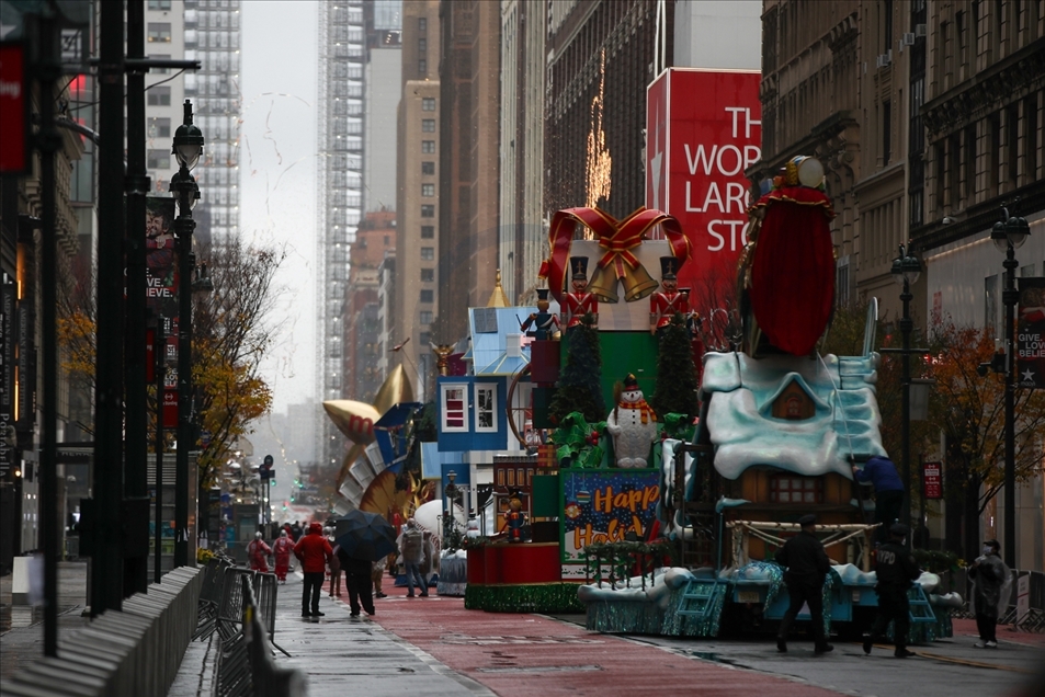 EEUU: edición 94 del desfile del Día de Acción de Gracias de la tienda por departamentos de Macy's en Nueva York