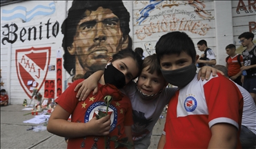 Argentina reacts to death of Maradona