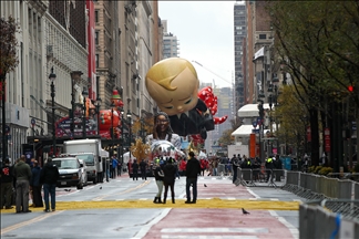 EEUU: edición 94 del desfile del Día de Acción de Gracias de la tienda por departamentos de Macy's en Nueva York