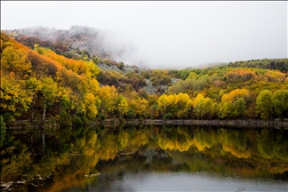 L'automne dans la capitale turque: La nature hisse ses couleurs.