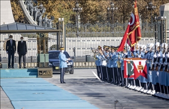 وسط مراسم رسمية.. الرئيس أردوغان يستقبل أمير قطر
