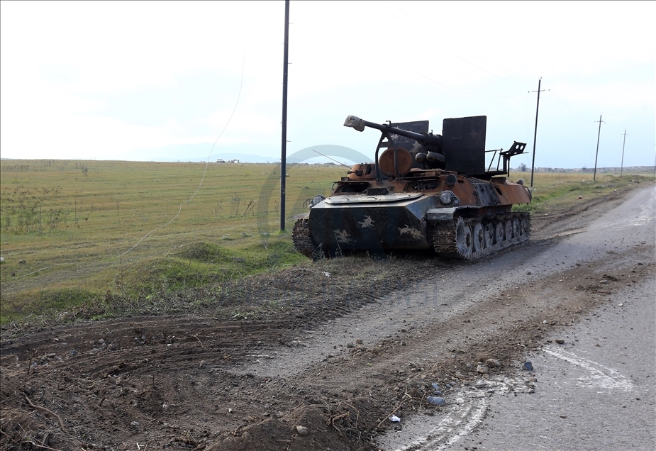 AA, Azerbaycan ordusunun Ermenistan işgaline son verdiği Fuzuli'yi görüntüledi