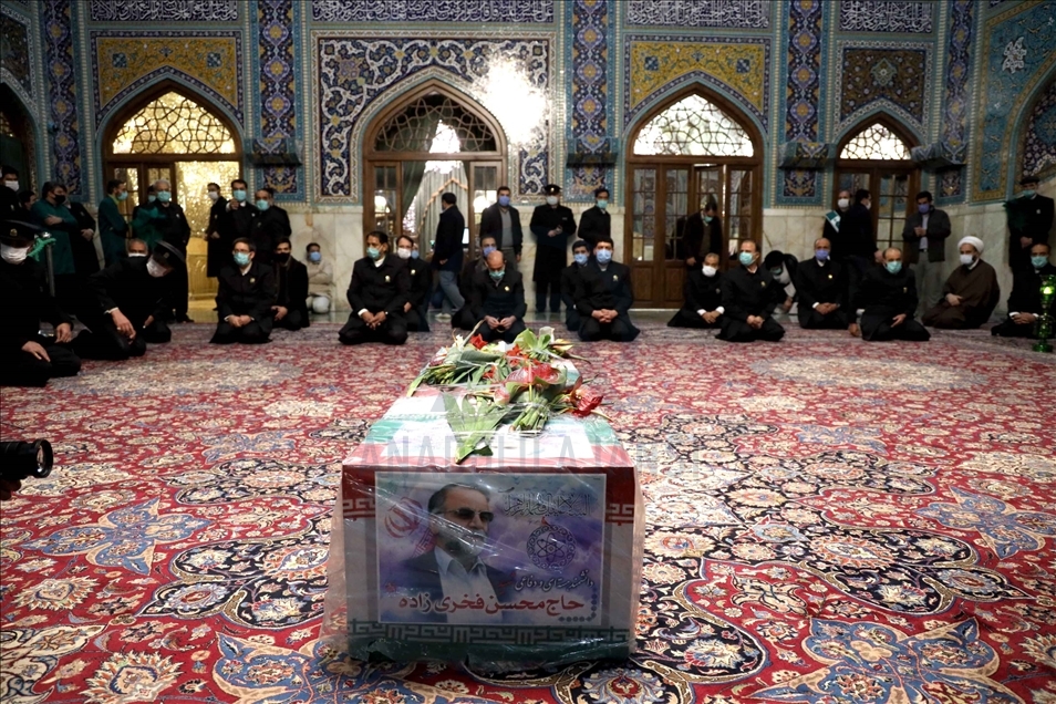 إيران.. مراسم تشييع "فخري زاده" في "مشهد" و"قم"