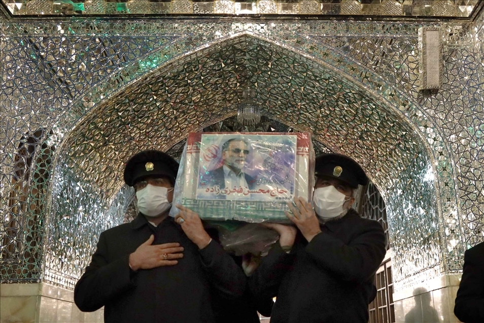 إيران.. مراسم تشييع "فخري زاده" في "مشهد" و"قم"