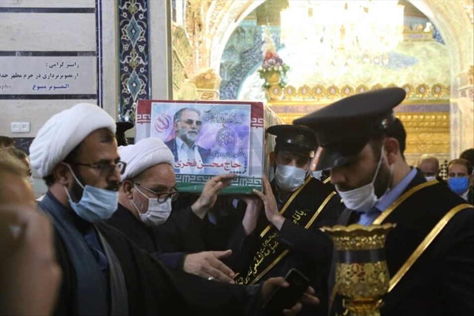 إيران.. مراسم تشييع "فخري زاده" في "مشهد" و"قم"