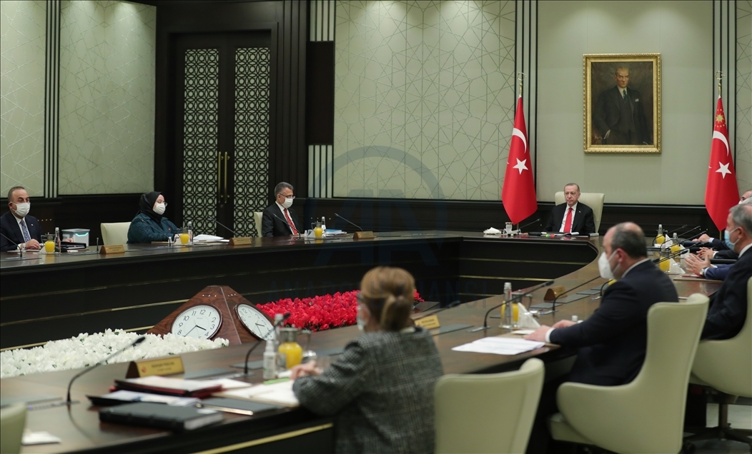 Cumhurbaşkanlığı Kabinesi toplandı