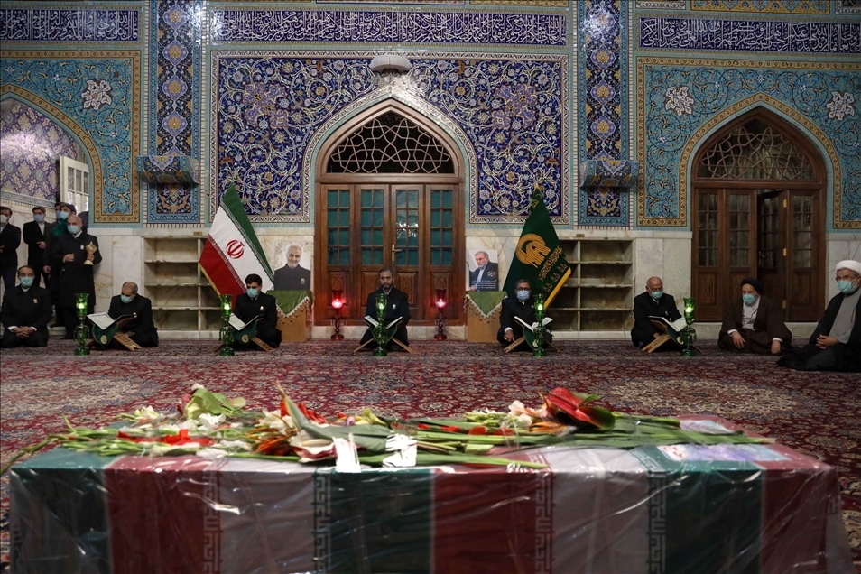 إيران.. مراسم تشييع "فخري زاده" في "مشهد" و"قم"