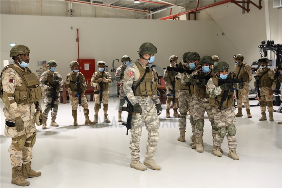 Military training at Qatar Special Forces Command from Turkish National Defense Ministry
