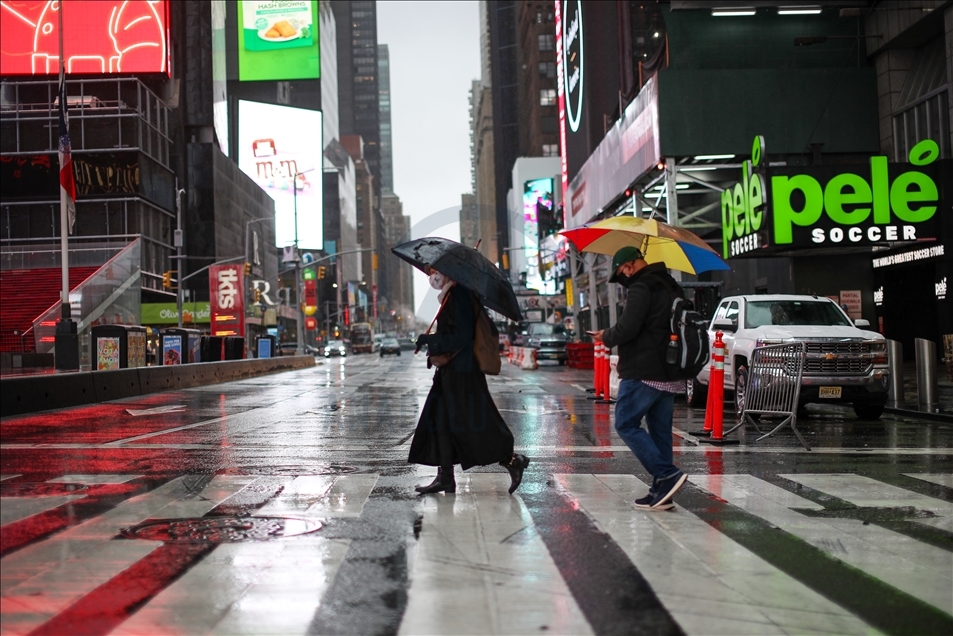 Rainy day in New York