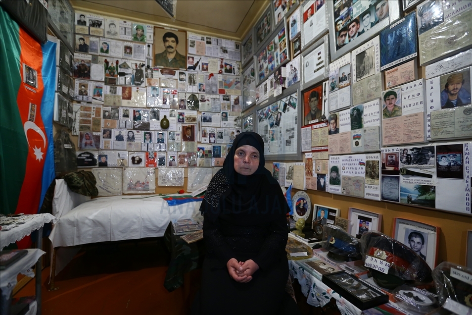 Жительница Гянджи создала Музей героев Карабаха