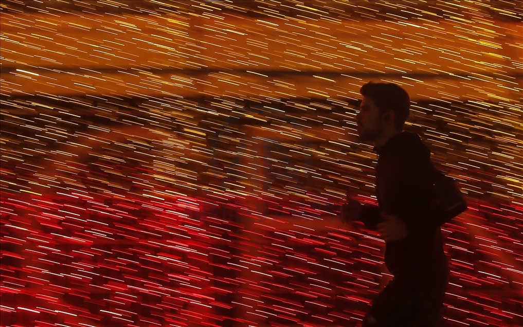 Madrid streets decorated for Christmas