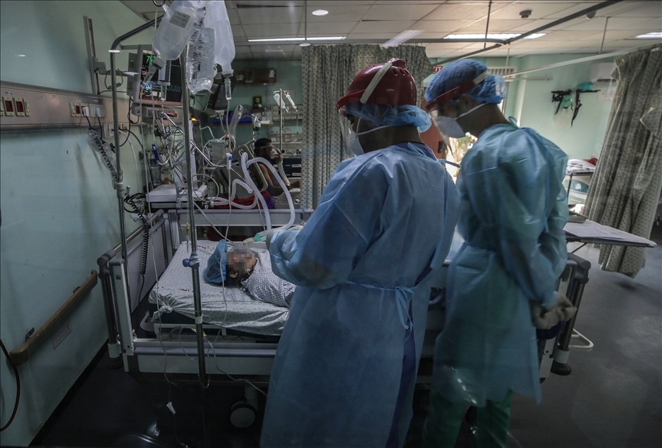 Perjuangan petugas kesehatan di Gaza melawan Covid-19