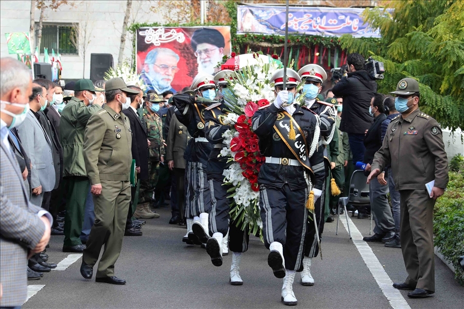 Pemakaman ilmuan nuklir Iran Mohsen Fakhrizadeh Mahabadi