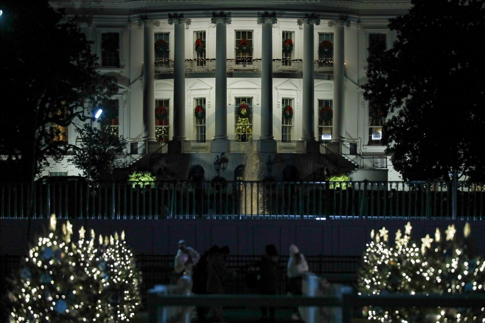 White House Christmas Tree Light