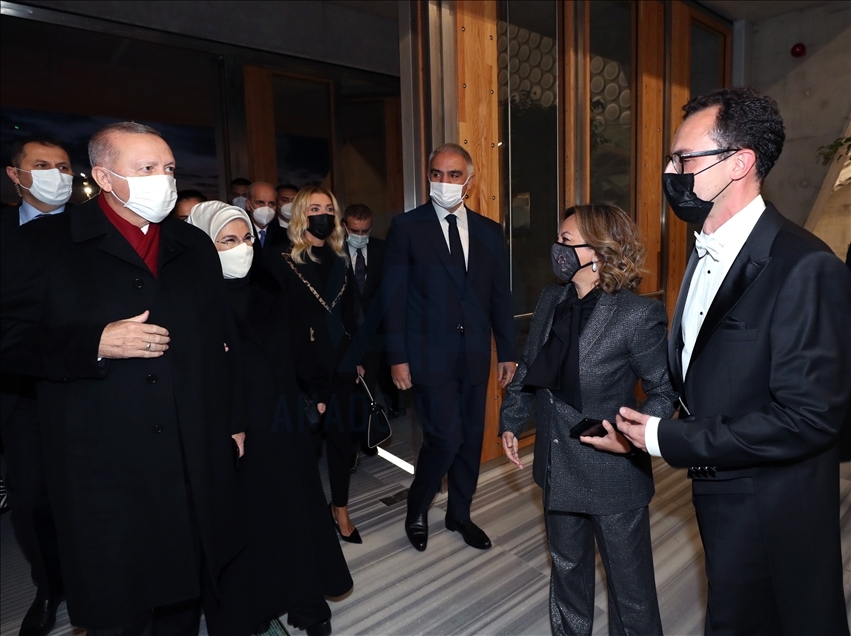 Cumhurbaşkanlığı Senfoni Orkestrası yeni binası açılışı