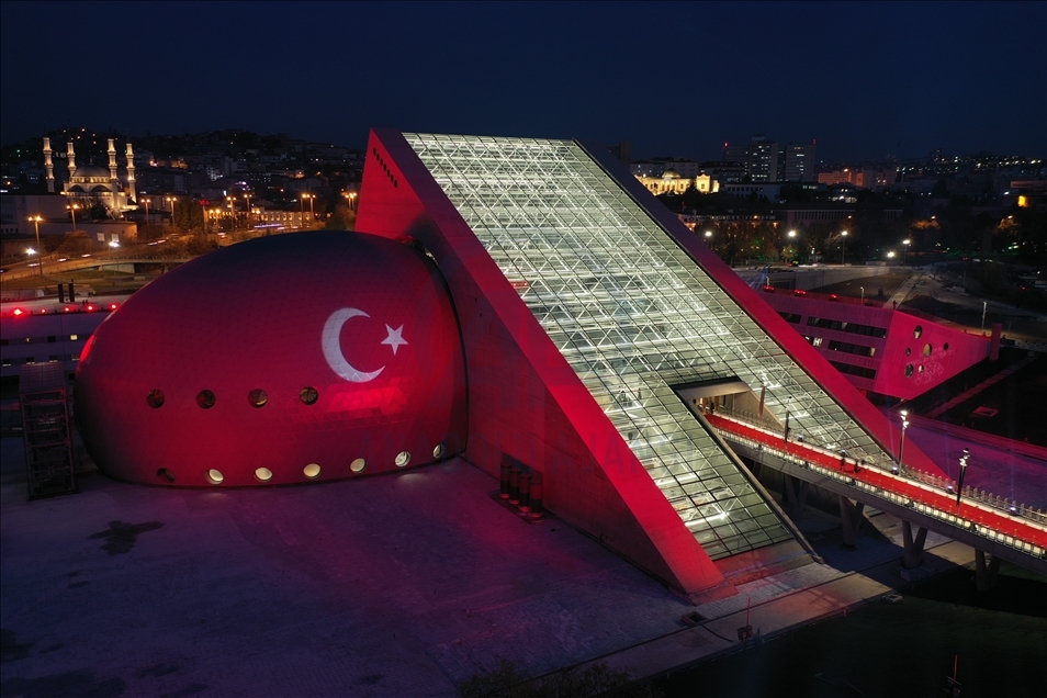 Presidential Symphony Orchestra's (CSO) new concert hall in Ankara