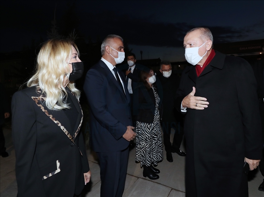 Cumhurbaşkanlığı Senfoni Orkestrası yeni binası açılışı