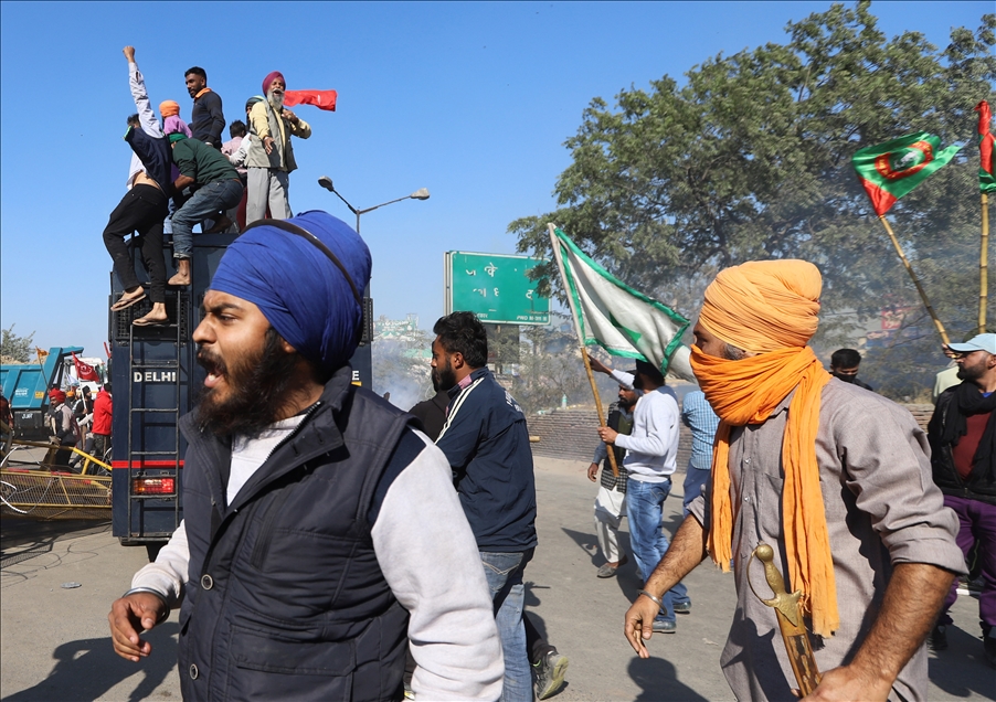 Protest in New Delhi