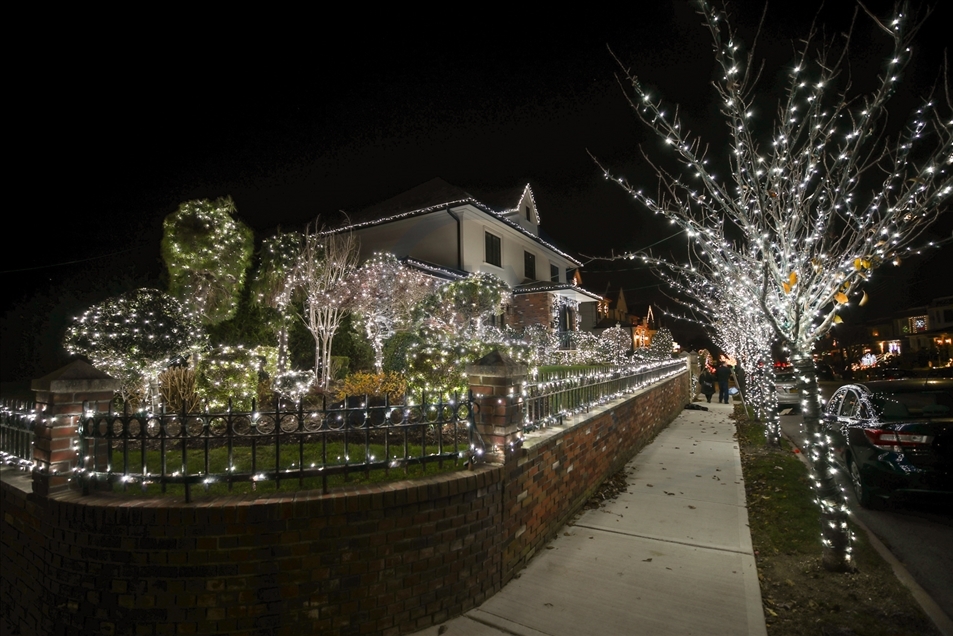 Dyker Heights, el vecindario neoyorquino conocido por sus luces de Navidad