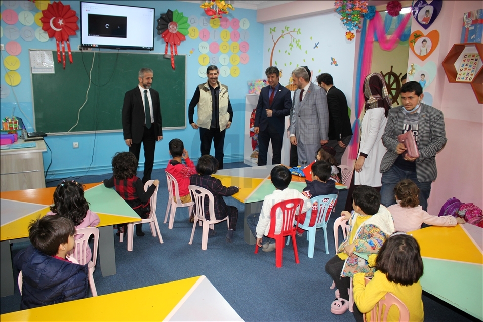 وقف المعارف التركي يفتتح مدرسة ابتدائية بكابل