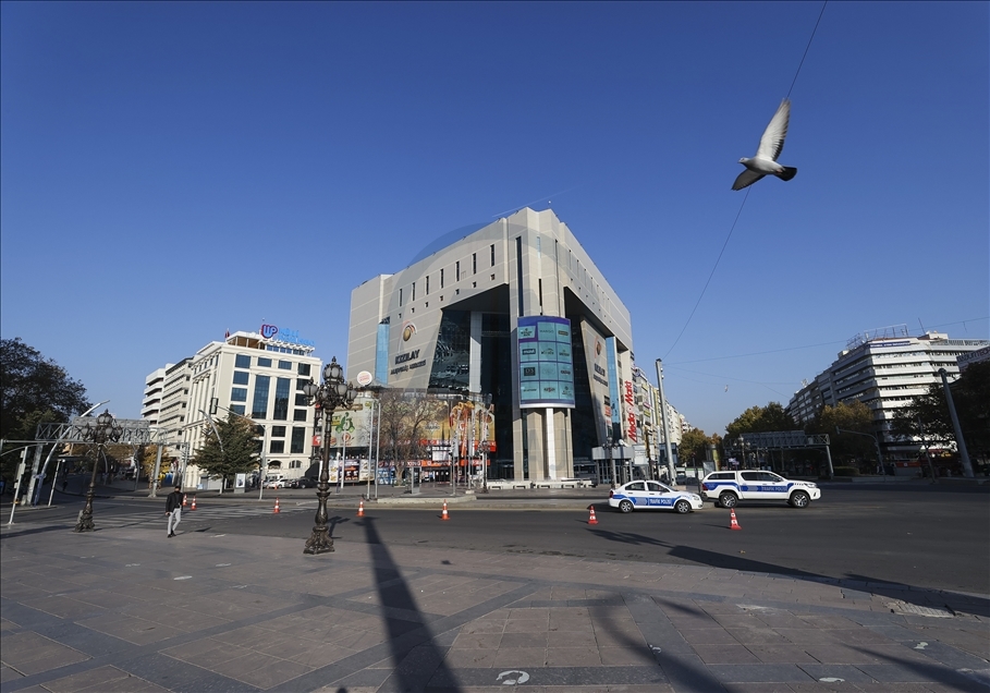 Ankara'da sokağa çıkma kısıtlaması