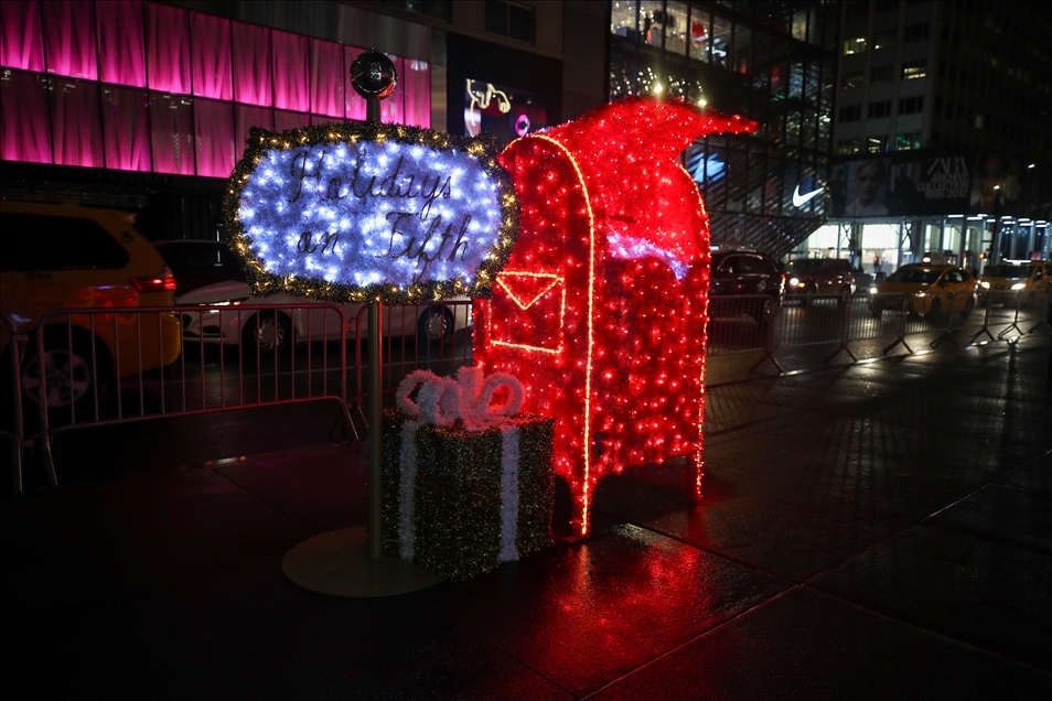 New York'ta Noel hazırlıkları