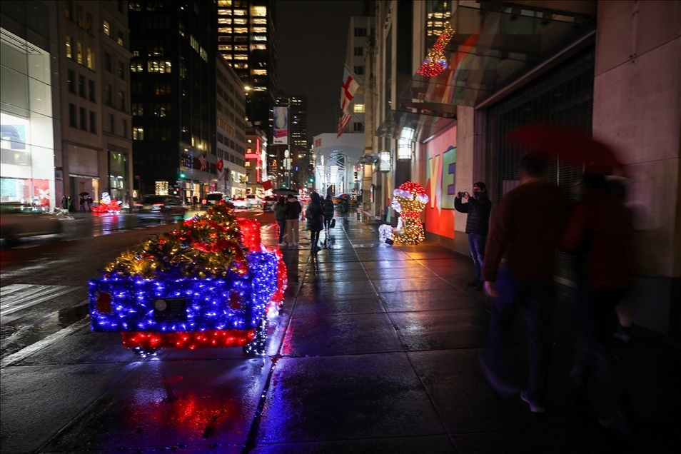 New York'ta Noel hazırlıkları