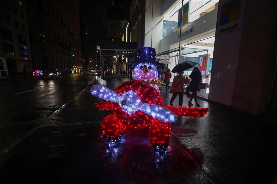 New York'ta Noel hazırlıkları