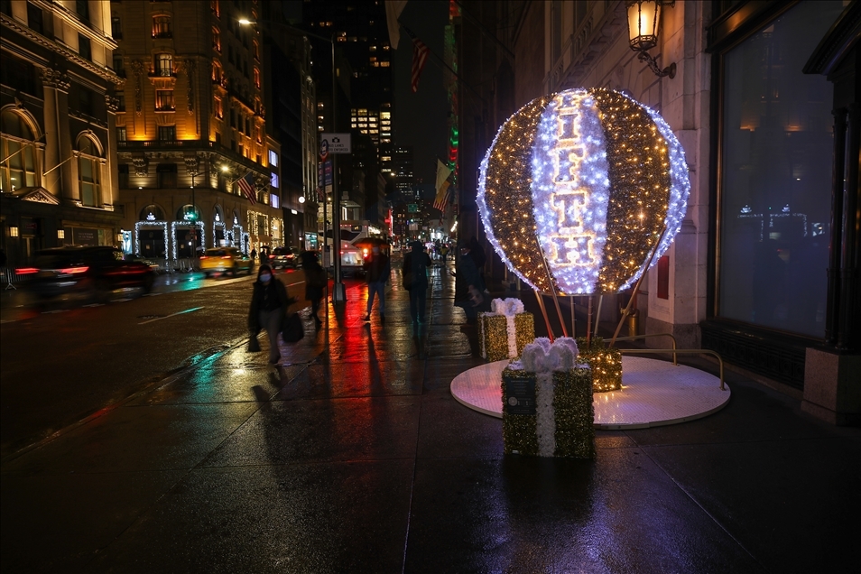 New York'ta Noel hazırlıkları