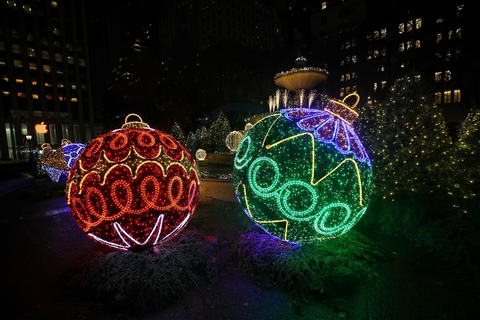 New York'ta Noel hazırlıkları