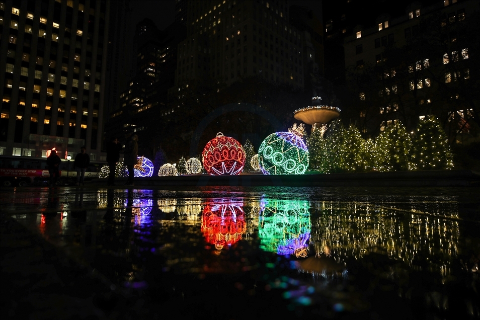 New York'ta Noel hazırlıkları
