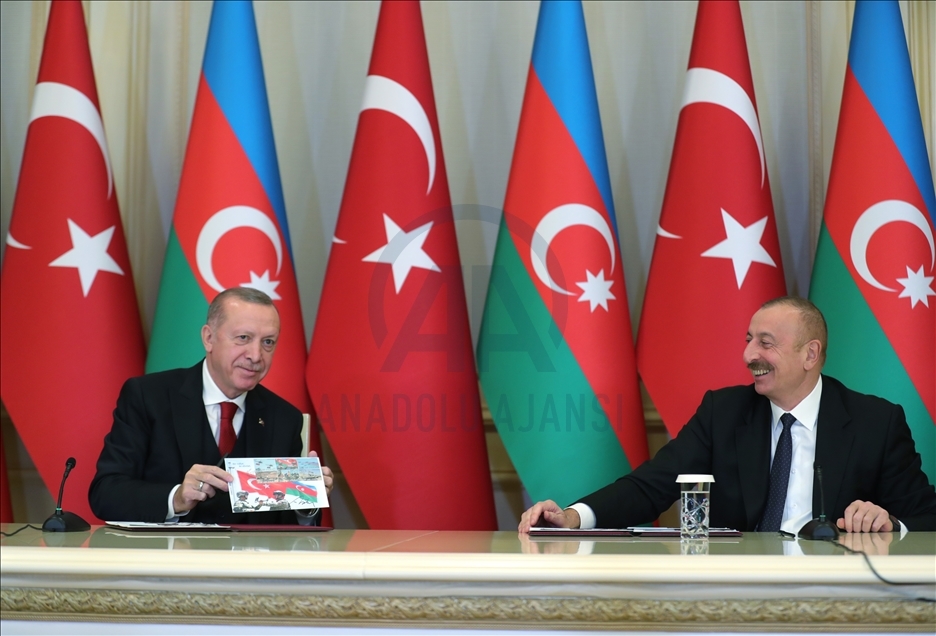 Türkiye Cumhurbaşkanı Recep Tayyip Erdoğan, Azerbaycan'da