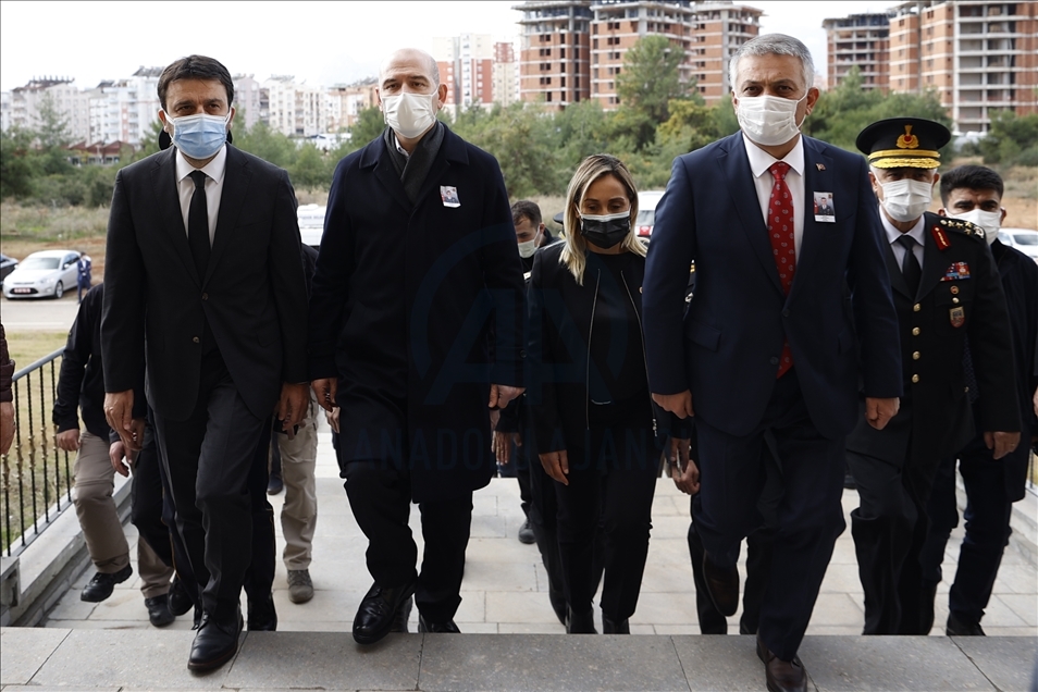 Şehit jandarma yüzbaşı Yasin Kurt, son yolculuğuna uğurlandı