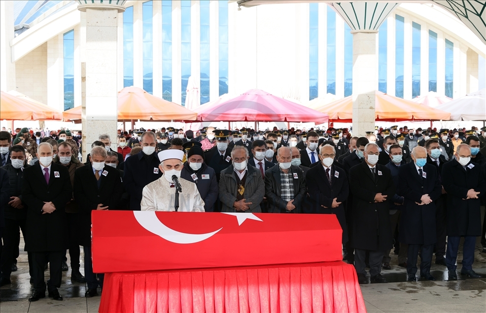 Şehit Jandarma Uzman Çavuş Oğuzhan Anar son yolculuğuna uğurlandı