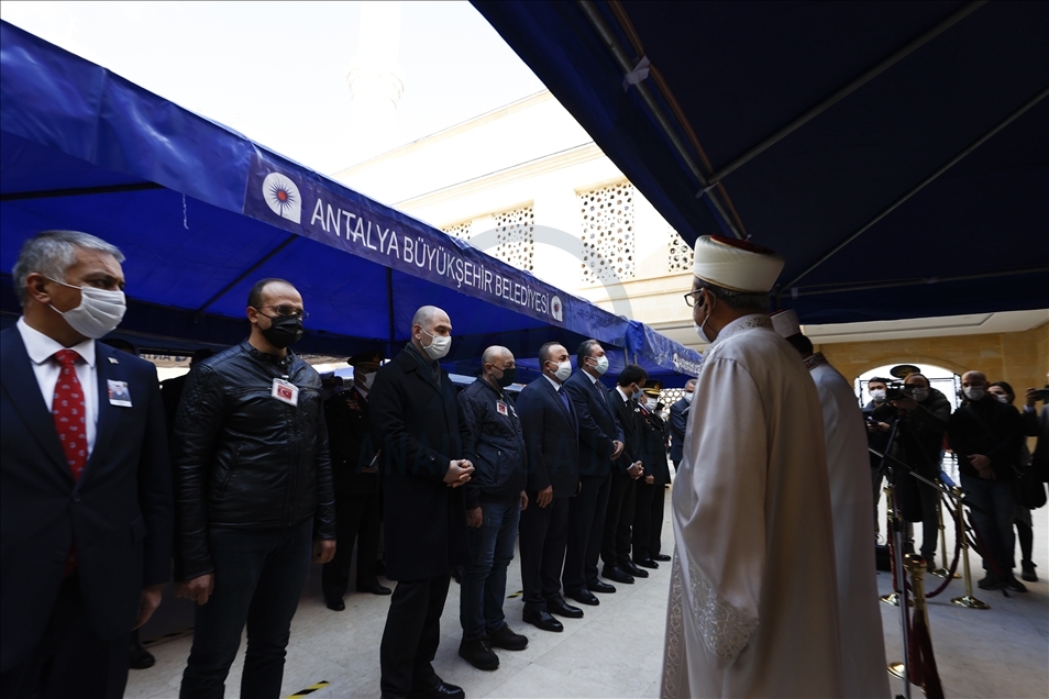 Şehit jandarma yüzbaşı Yasin Kurt, son yolculuğuna uğurlandı