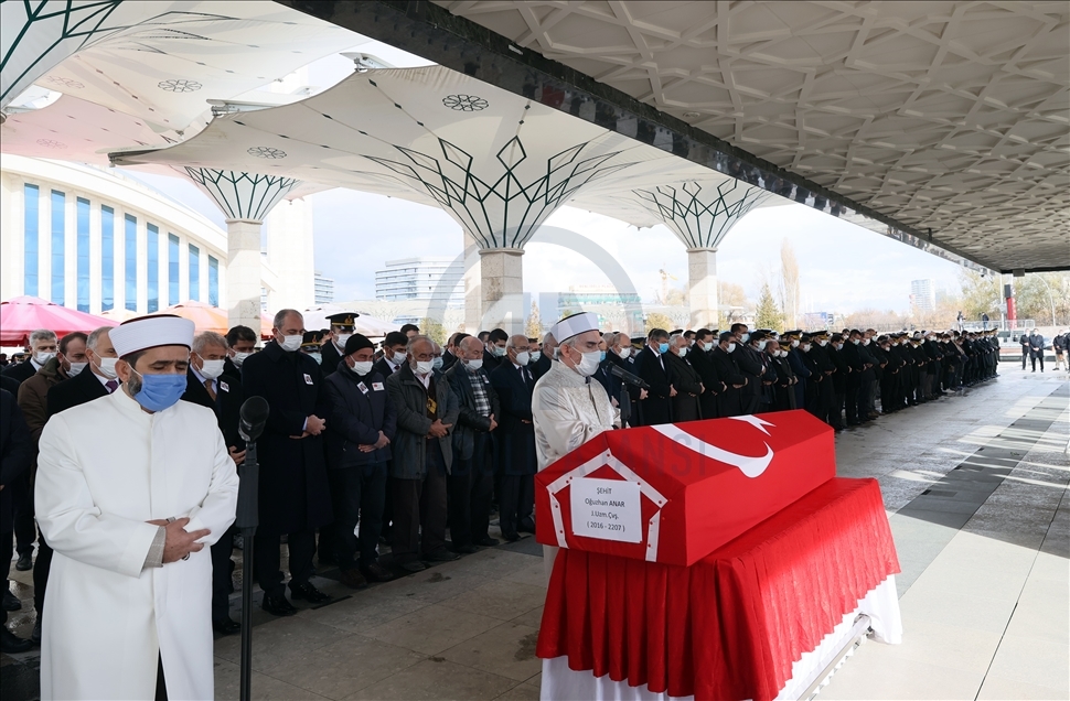 Şehit Jandarma Uzman Çavuş Oğuzhan Anar son yolculuğuna uğurlandı