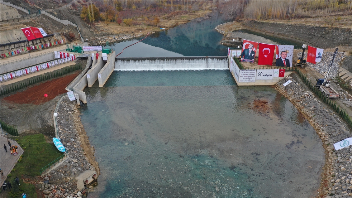 Gaziantep Düzbağ İçme Suyu İsale Hattı ve Doğanpınar Barajı Açılış Törenleri