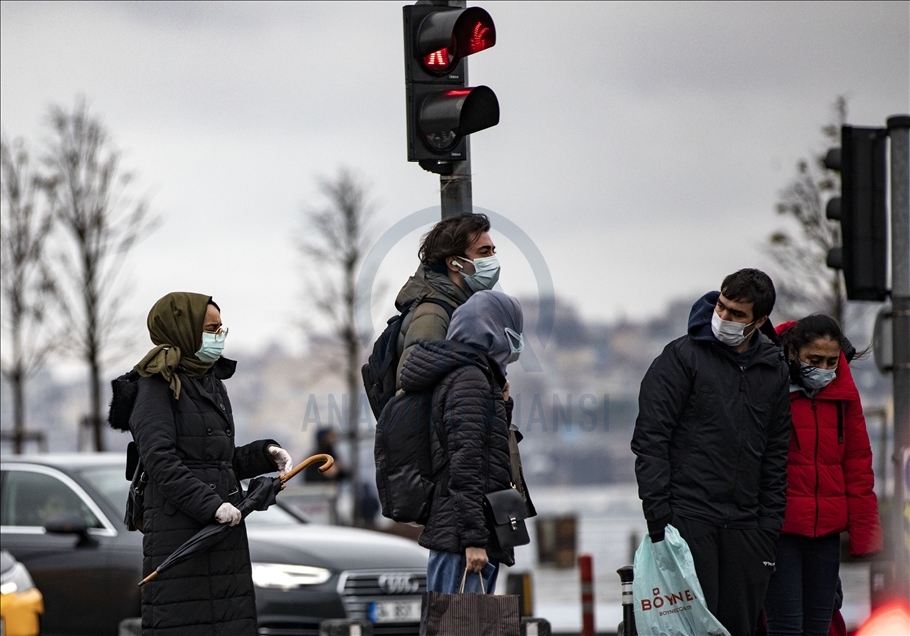 İstanbul'da soğuk ve yağışlı hava