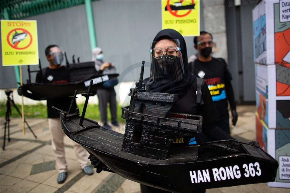 Serikat Buruh Migran Indonesia gelar aksi tolak perbudakan modern di Kedubes China