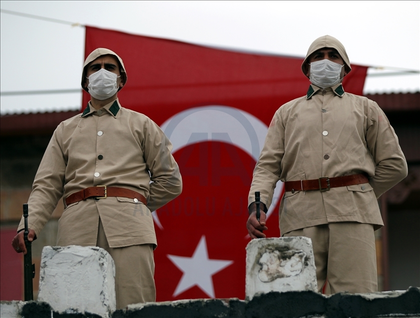 Erzurum'da "Allahuekber Şehitleri" anıldı