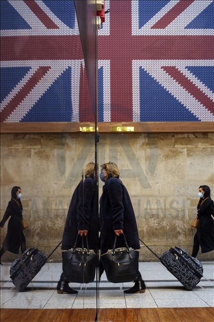 Closing of the borders with England