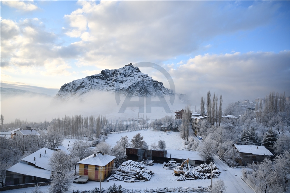 Doğu Karadeniz'de kar yağışı etkili oluyor