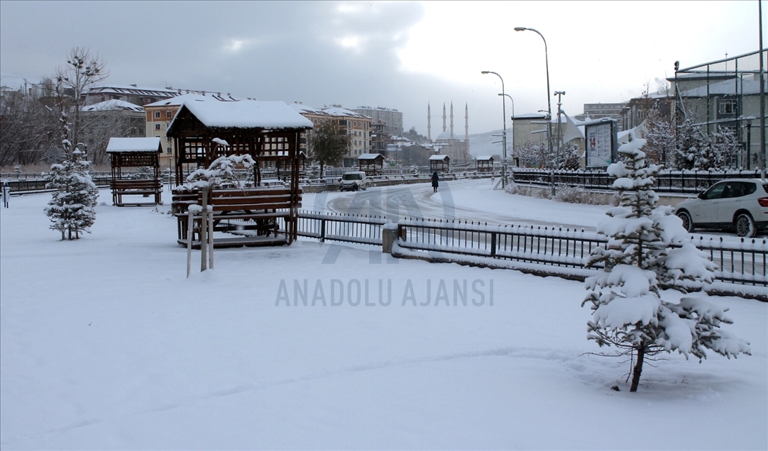 Doğu Karadeniz'de kar yağışı etkili oluyor