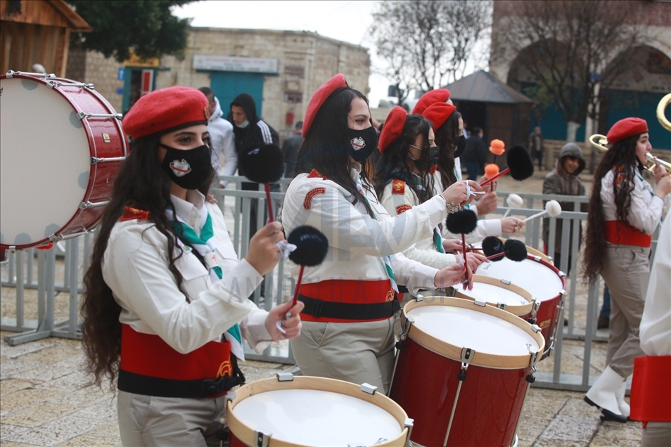 Christmas celebrations in Bethlehem