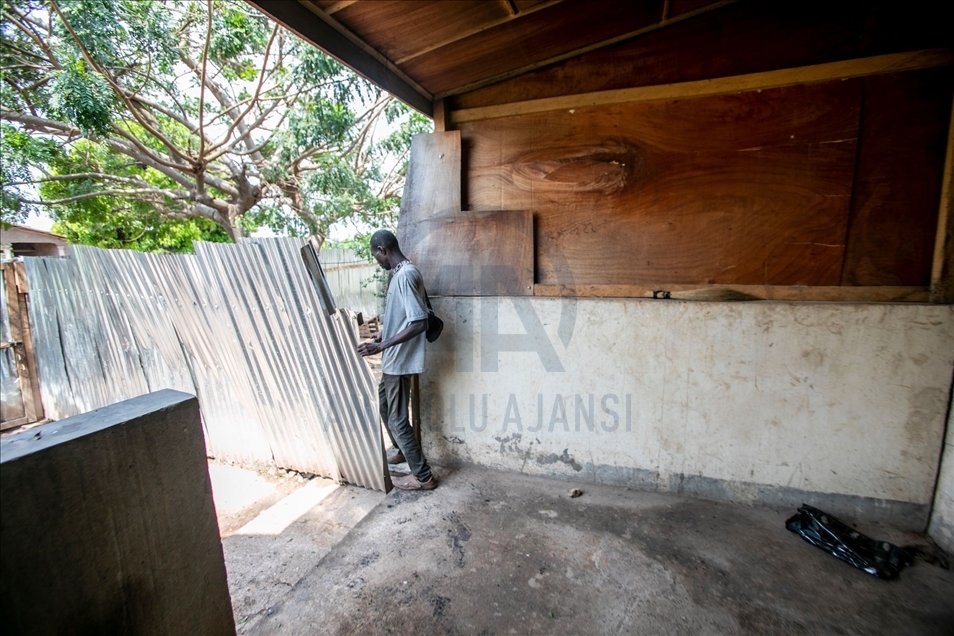 Bangui- République centrafricaine: photos de la maison de l'ex-président François Bozizé