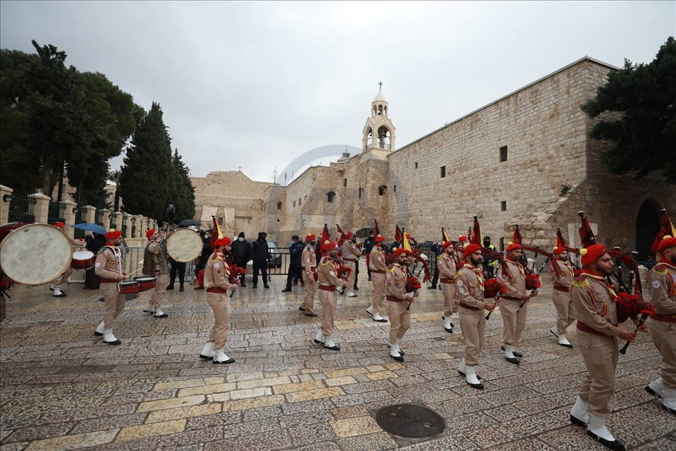 Christmas celebrations in Bethlehem